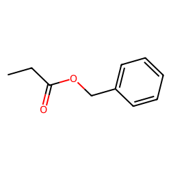 Propanoic acid, phenylmethyl ester