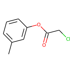 Chloroacetic acid, 3-methylphenyl ester