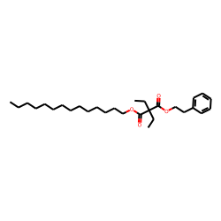 Diethylmalonic acid, phenethyl tetradecyl ester