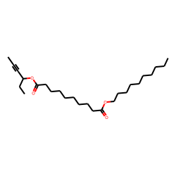 Sebacic acid, decyl hex-4-yn-3-yl ester