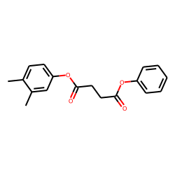 Succinic acid, phenyl 3,4-dimethylphenyl ester