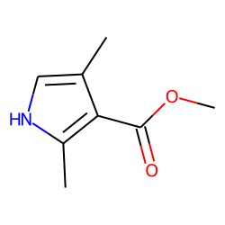 1H-Pyrrole-3-carboxylic acid, 2,4-dimethyl-, methyl ester