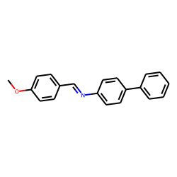 p-Methoxybenzylidene p-biphenylamine