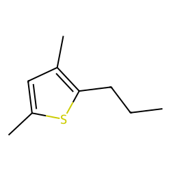 3,5-Dimethyl-2-propylthiophene