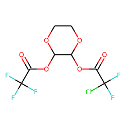 1,4-Dioxane-2,3-diol, chlorodifluoroacetate, trifluoroacetate