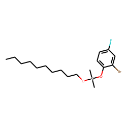 Silane, dimethyl(2-bromo-4-fluorophenoxy)decyloxy-