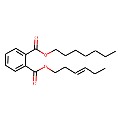 Phthalic acid, heptyl trans-hex-3-enyl ester
