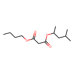 Malonic acid, butyl 4-methylpent-2-yl ester