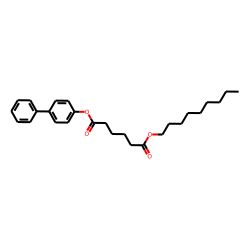 Adipic acid, 4-biphenyl nonyl ester