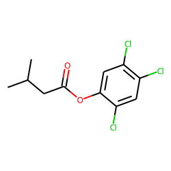 Isovaleric acid, 2,4,5-trichlorophenyl ester