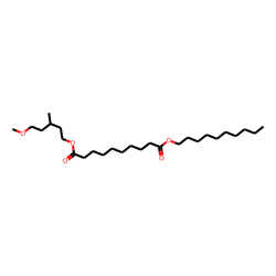 Sebacic acid, decyl 5-methoxy-3-methylpentyl ester