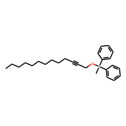 1-Diphenylmethylsilyloxytridec-2-yne