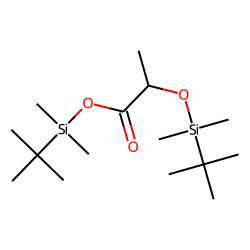L-(+)-Lactic acid, tert-butyldimethylsilyl ether, tert-butyldimethylsilyl ester