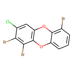 1,2,6-tribromo,3-chloro-dibenzo-dioxin