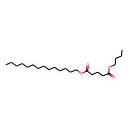 Glutaric acid, butyl tetradecyl ester