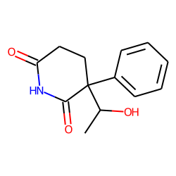 2,6-Piperidinedione, 3-(1-hydroxyethyl)-3-phenyl-