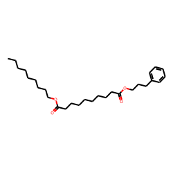 Sebacic acid, nonyl 3-phenylpropyl ester