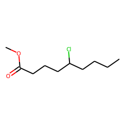 5-Chlorononanoic acid, methyl ester