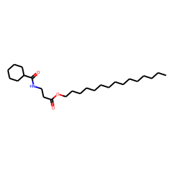 «beta»-Alanine, N-cyclohexylcarbonyl-, pentadecyl ester