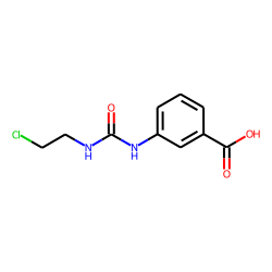 Benzoic acid, m-[3-(2-chloroethyl)ureido]-