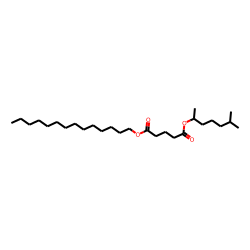 Glutaric acid, 6-methylhept-2-yl tetradecyl ester