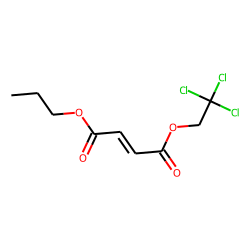 Fumaric acid, propyl 2,2,2-trichloroethyl ester