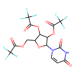 Uridine, tris(trifluoroacetate)