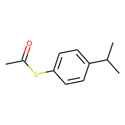4-Isopropylbenzenethiol, S-acetyl-