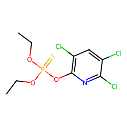 o,o-Diethyl-o-(3,5,6-trichloro-2-pyridyl)phosphorothioate