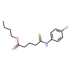 Glutaric acid, monoamide, N-(4-chlorophenyl)-, butyl ester