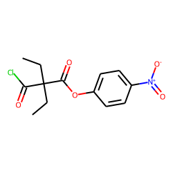 Diethylmalonic acid, monochloride, 4-nitrophenyl ester