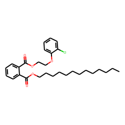 Phthalic acid, 2-(4-chlorophenoxy)ethyl tridecyl ester