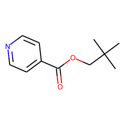 Isonicotinic acid, 2,2-dimethylpropyl ester