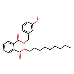 Phthalic acid, 3-methoxybenzyl nonyl ester
