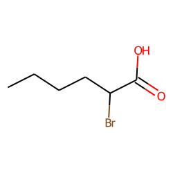 Hexanoic acid, 2-bromo-