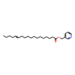 cis-13-Octadecenoic acid, picolinyl ester