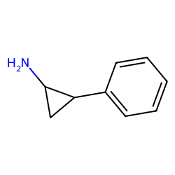 Cyclopropanamine, 2-phenyl-, trans-(+)-