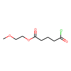 Glutaric acid, monochloride, 2-methoxyethyl ester