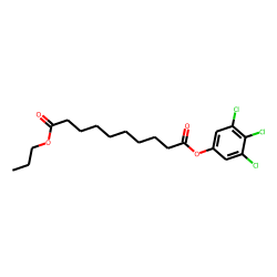 Sebacic acid, propyl 3,4,5-trichlorophenyl ester