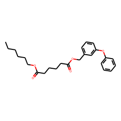 Adipic acid, hexyl 3-phenoxybenzyl ester