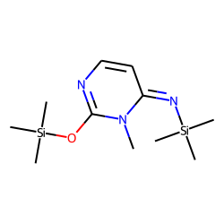 Pyrimidine, 2-hydroxy-4-imino-3-methyl, TMS