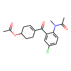 Tetrazepam M (hydroxy-), isomer 4, hydrolysis, acetylated