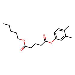 Glutaric acid, 3,4-dimethylphenyl pentyl ester