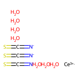 Cerium isothiocyanate heptahydrate