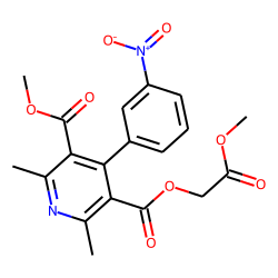 Nimodipine M (dehydro-desisopropyl-O-desmethyl-carboxy, dimethyl ester)