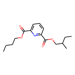 2,6-Pyridinedicarboxylic acid, butyl 2-methylbutyl ester