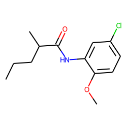 5'-Chloro-2'-methoxy-2-methylvaleranilide