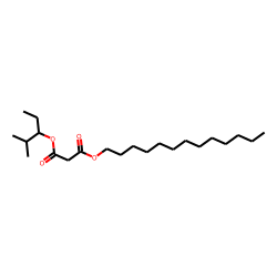 Malonic acid, 2-methylpent-3-yl tridecyl ester