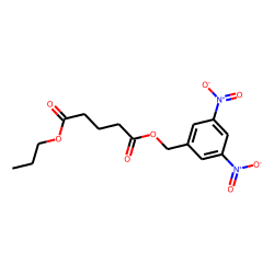 Glutaric acid, 3,5-dinitrobenzyl propyl ester