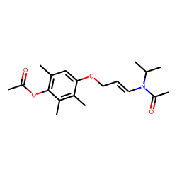 Metipranolol desacetyl - H2O, acetylated